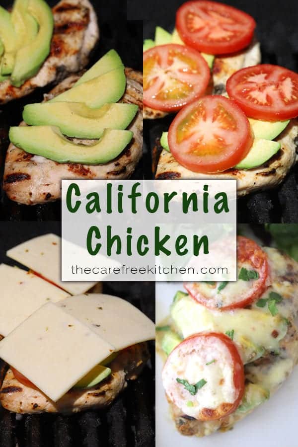 how to make california chicken recipe
