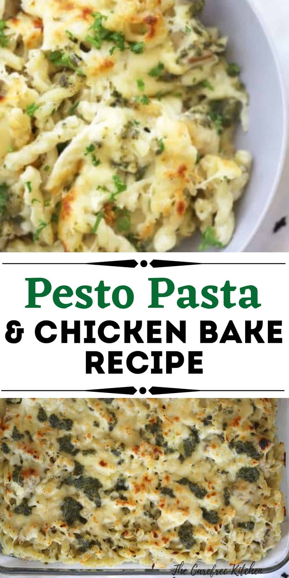 Chicken Pesto Pasta Recipe - The Carefree Kitchen