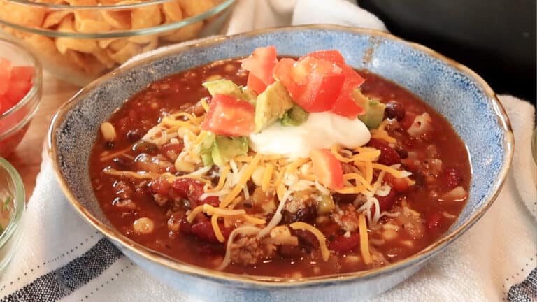 Best Taco Soup Recipe - The Carefree Kitchen