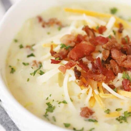 Loaded baked potato soup recipe
