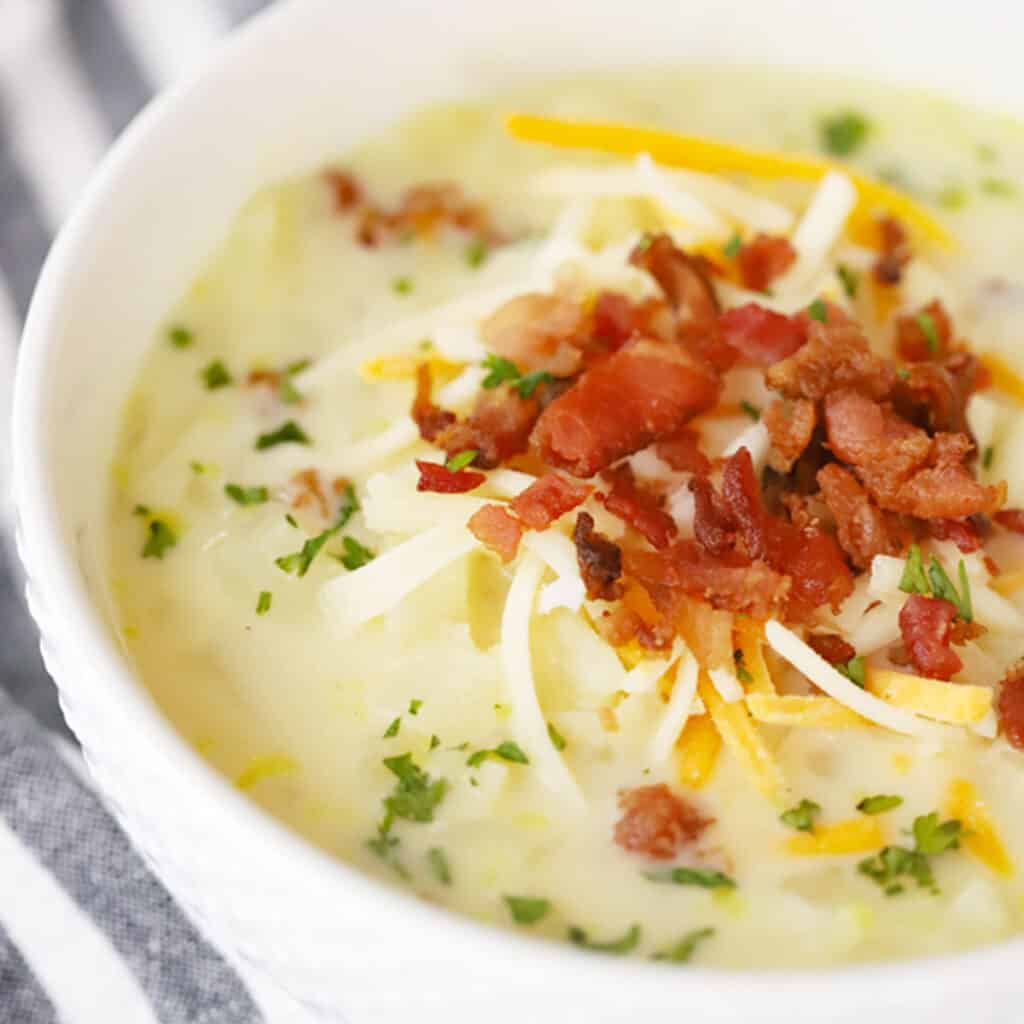 Loaded baked potato soup recipe