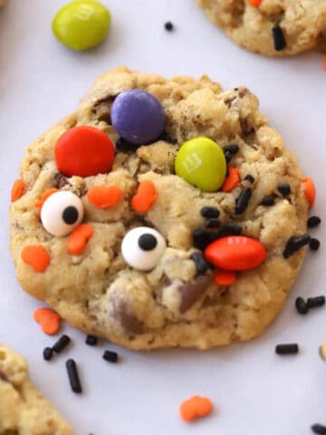 Halloween cookies-Monster cookie recipe