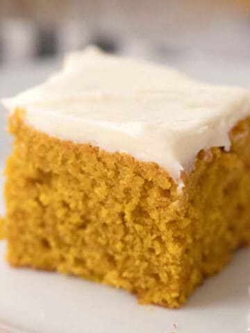 homemade pumpkin cake recipe with cream cheese frosting