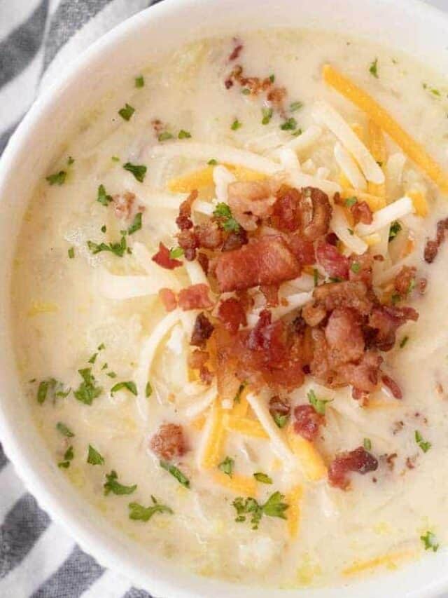 Loaded Baked Potato Soup Recipe Story