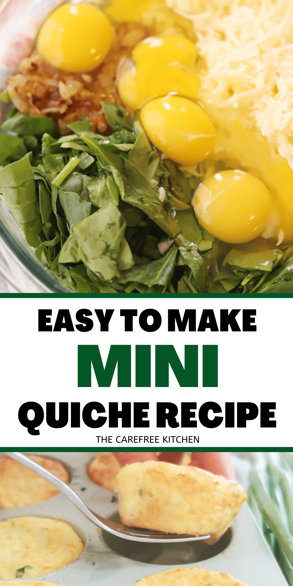 Easy Mini Quiche Recipe The Carefree Kitchen