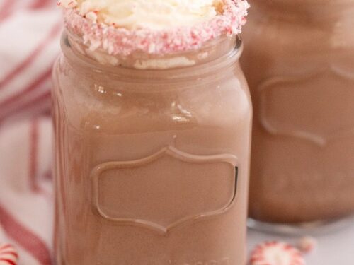 Crockpot Hot Chocolate - Shake Drink Repeat