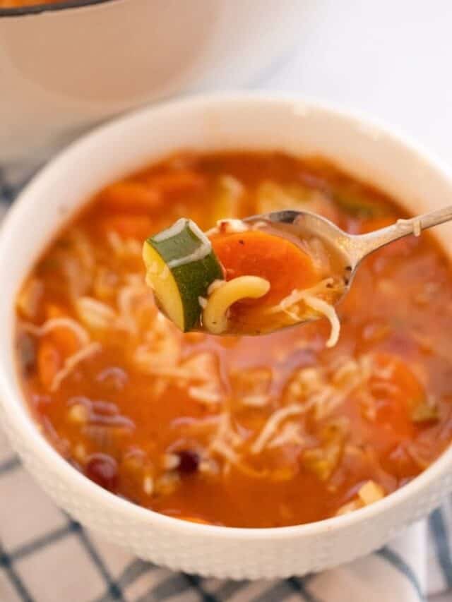 Best Minestrone Soup Story - The Carefree Kitchen