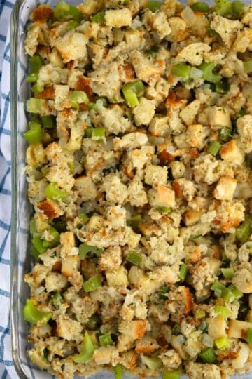 Grandma’s Thanksgiving Stuffing Recipe {Video} - The Carefree Kitchen