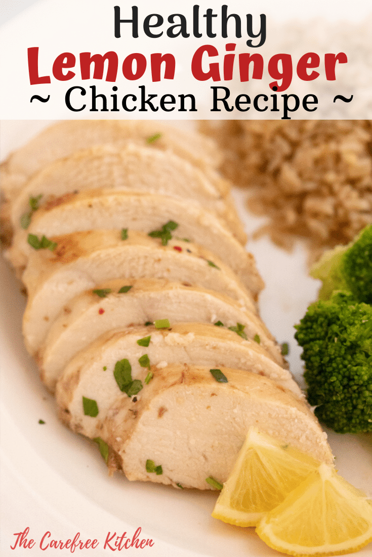 Baked Lemon Ginger Chicken i