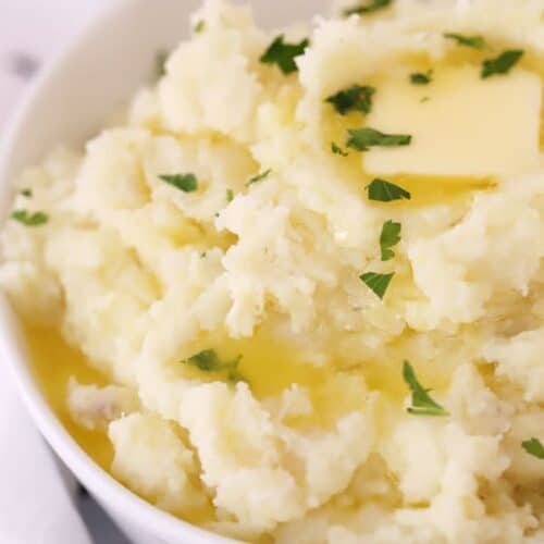 Gruyere Mashed Potatoes - The Carefree Kitchen