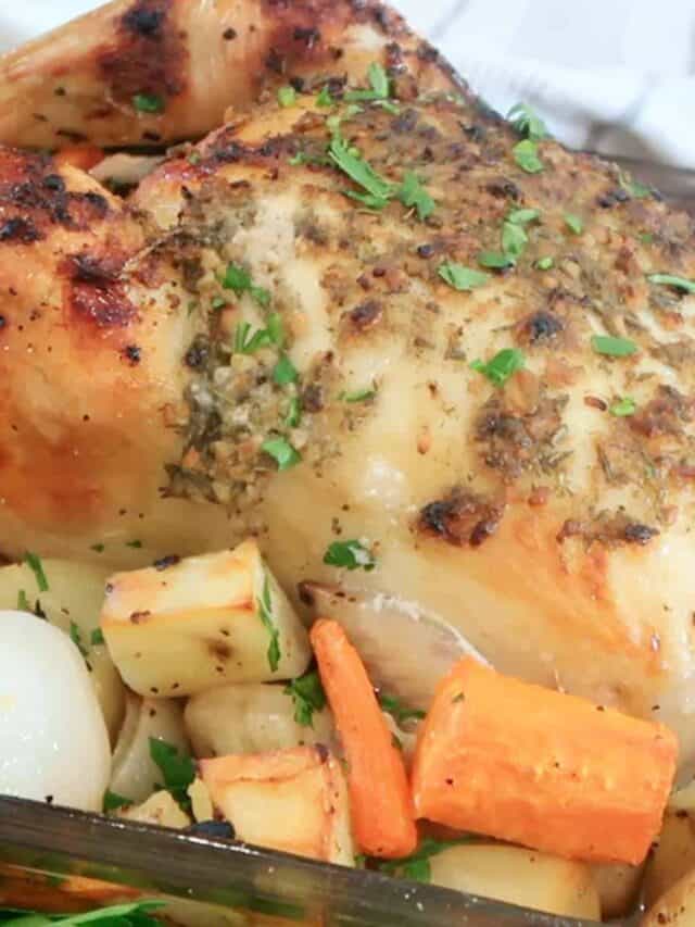 Oven Roasted Chicken And Potatoes Story