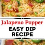 cream cheese jalapeno popper dip recipe