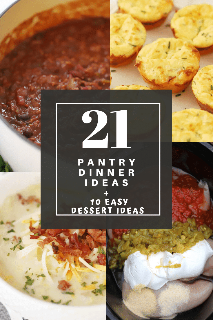 pantry Dinner Ideas