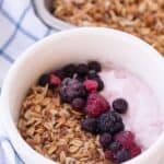 healthy granola recipe from scratch