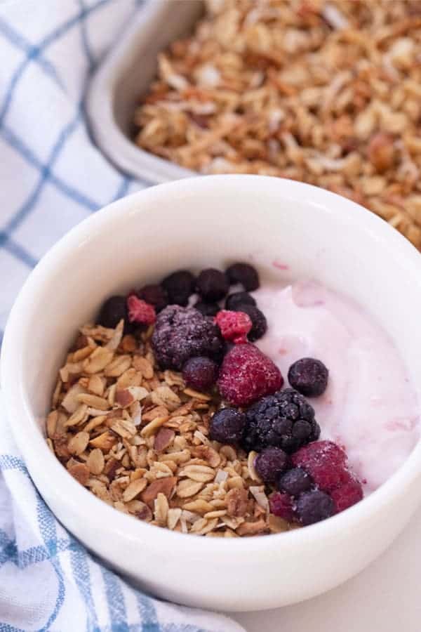 homemade granola from scratch