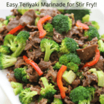 homemade beef teriyaki stir fry recipe