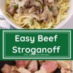raditional beeef stroganoff recipe