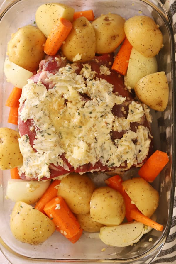 top round roast, ready to bake, herb crusted recipes for top round roast recipe. 