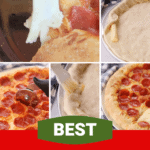 how to make a stuffed crust pizza at home with a the best pizza crust recipe.
