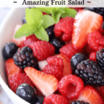berry fruit salad