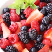 Berry Fruit Salad Recipe - The Carefree Kitchen