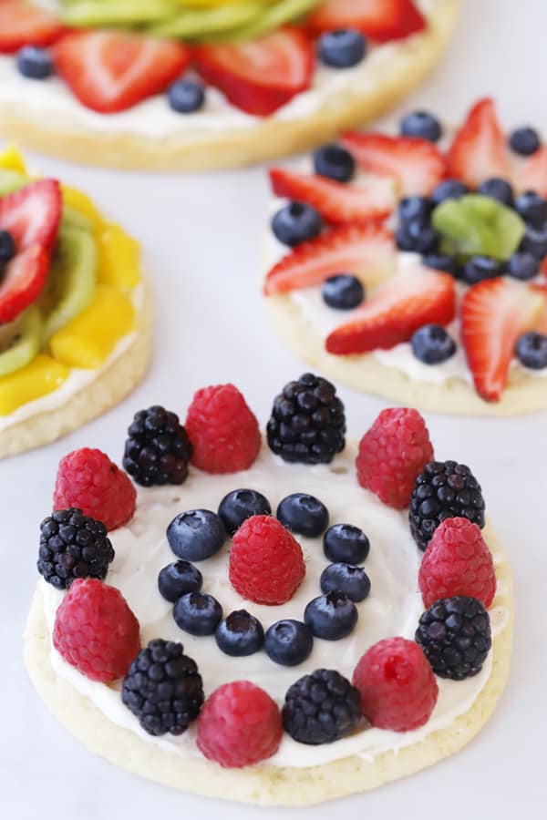 Fruit Pizza Recipe The Carefree Kitchen