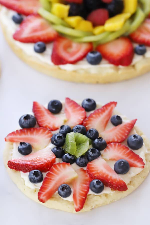 Fruit Pizza Recipe The Carefree Kitchen