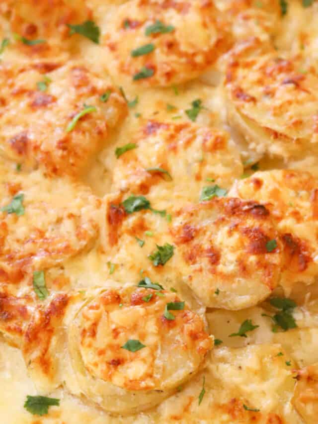 Scalloped Potatoes with Bacon - The Carefree Kitchen