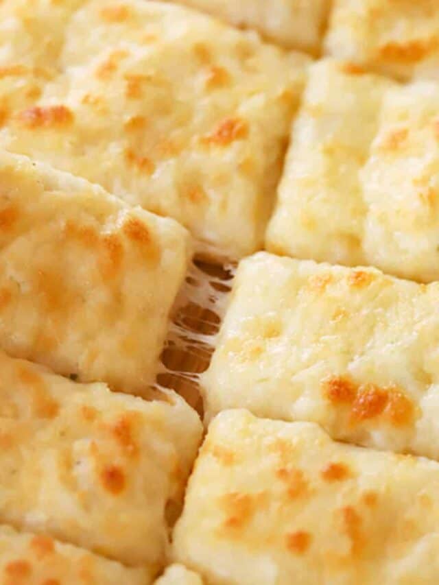 Homemade Cheesy Breadsticks Story