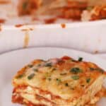 lasagna with cottage cheese, baked lasagna recipe,