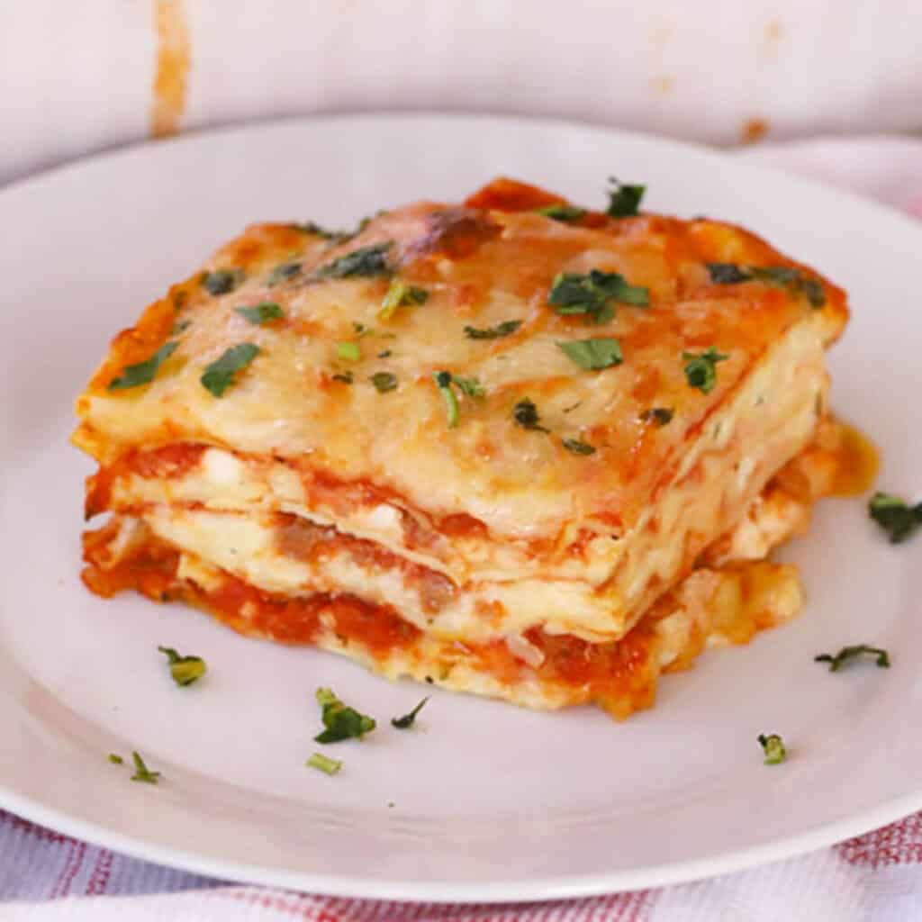 homemade lasagna recipe
