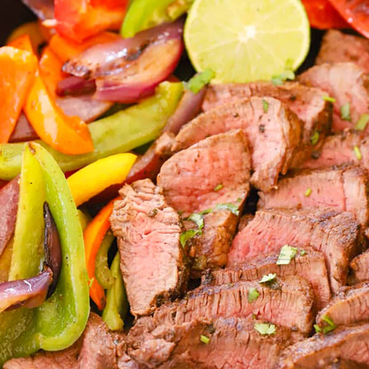 beef fajitas marinade, easy steak fajitas recipe, steak fajita marinade.