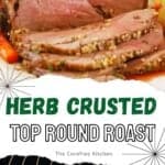 the best fall apart top round roast recipe