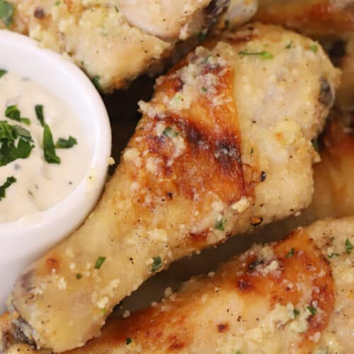 parmesan garlic drumstick recipe, easy drumsticks recipe
