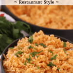 how to make the best spanish rice recipe, homemade red rice.