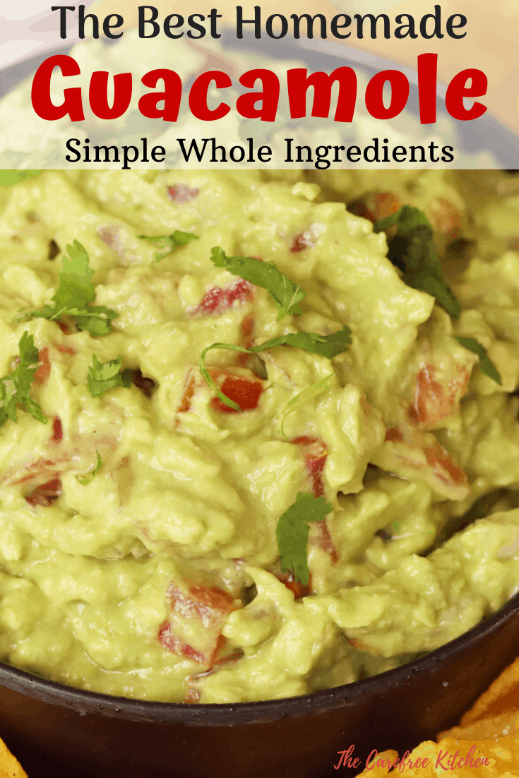 pinterest pin for best guacamole