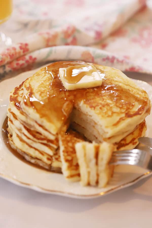 Copycat IHOP Buttermilk Pancakes - The Cozy Cook