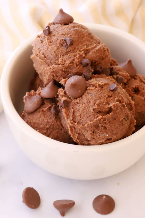 chocolate edible cookie dough recipe