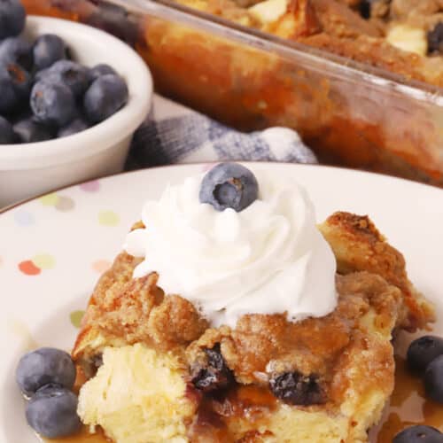 Blueberry French Toast Bake Recipe