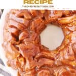 How to make the best monkey bread recipe for a sweet breakfast or afternoon snack, biscuit dough monkey bread,