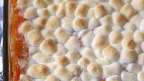 How To Make Sweet Potato Casserole With Marshmallows The Carefree Kitchen