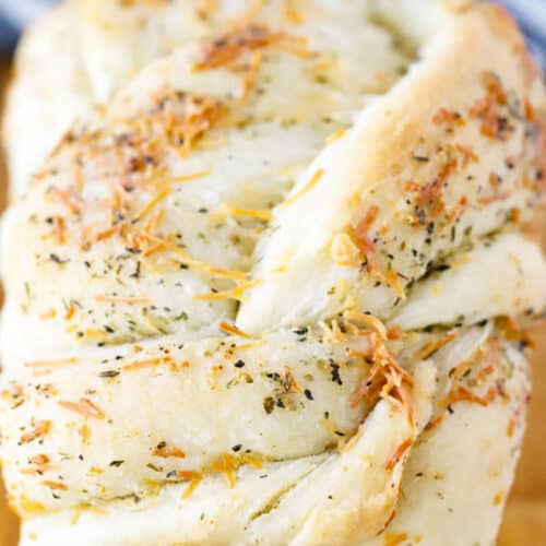 Garlic Herb Twist Bread Recipe The Carefree Kitchen