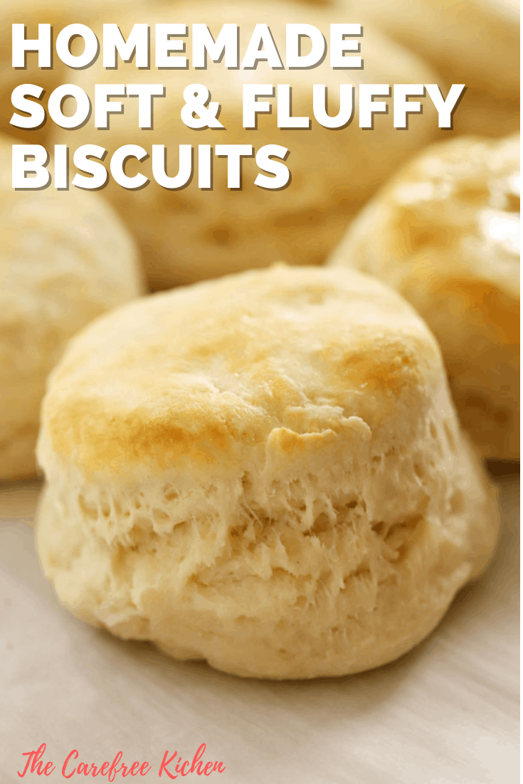 Pinterest pin for Baking Powder Biscuits.
