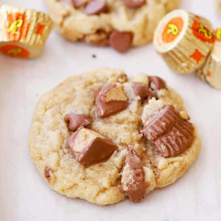 reeses peanut butter cup cookies recipe