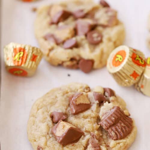 reeses peanut butter cup cookies recipe