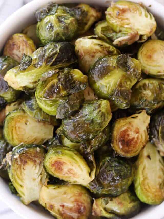 Oven-Roasted Brussels Sprouts Story