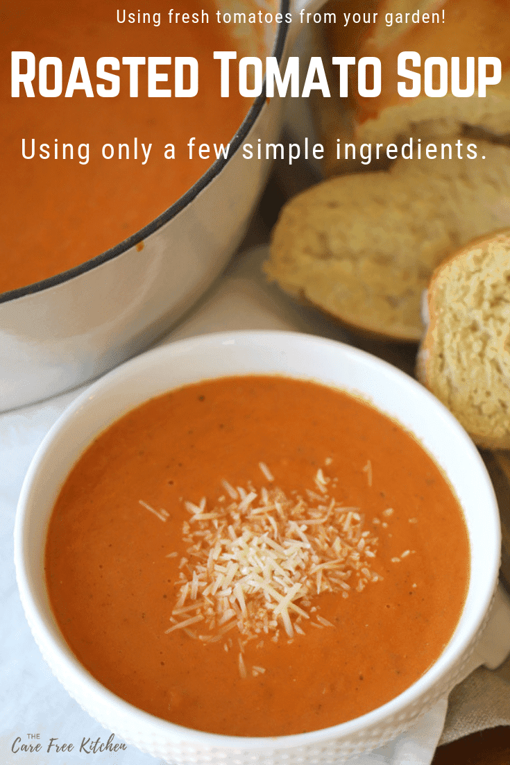 Homemade Tomato Soup Recipe - The Carefree Kitchen