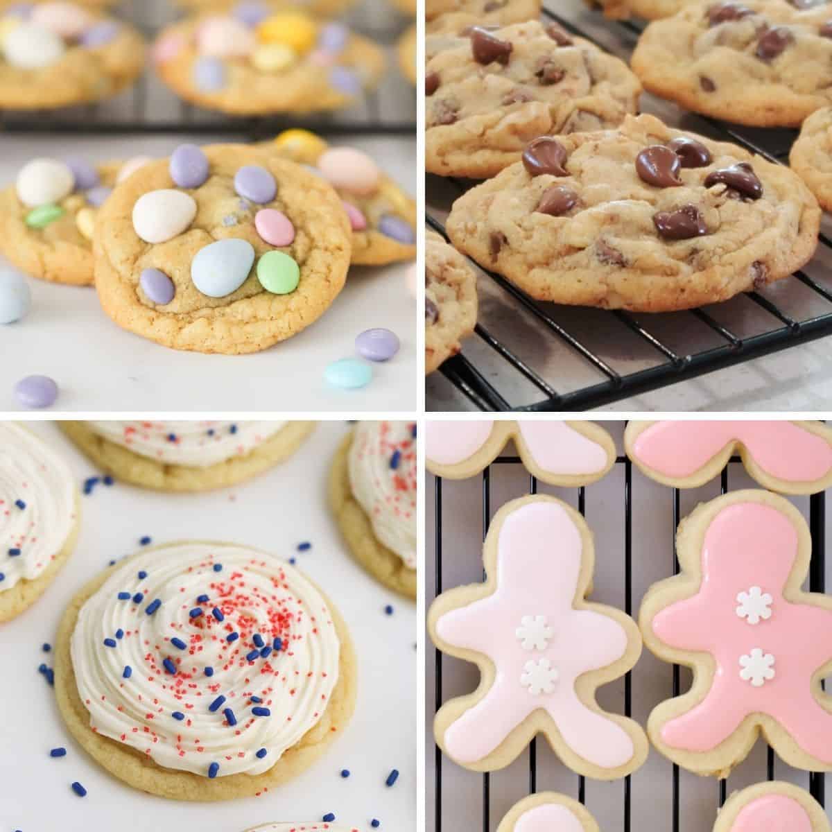 best cookies with 4 images of cookies