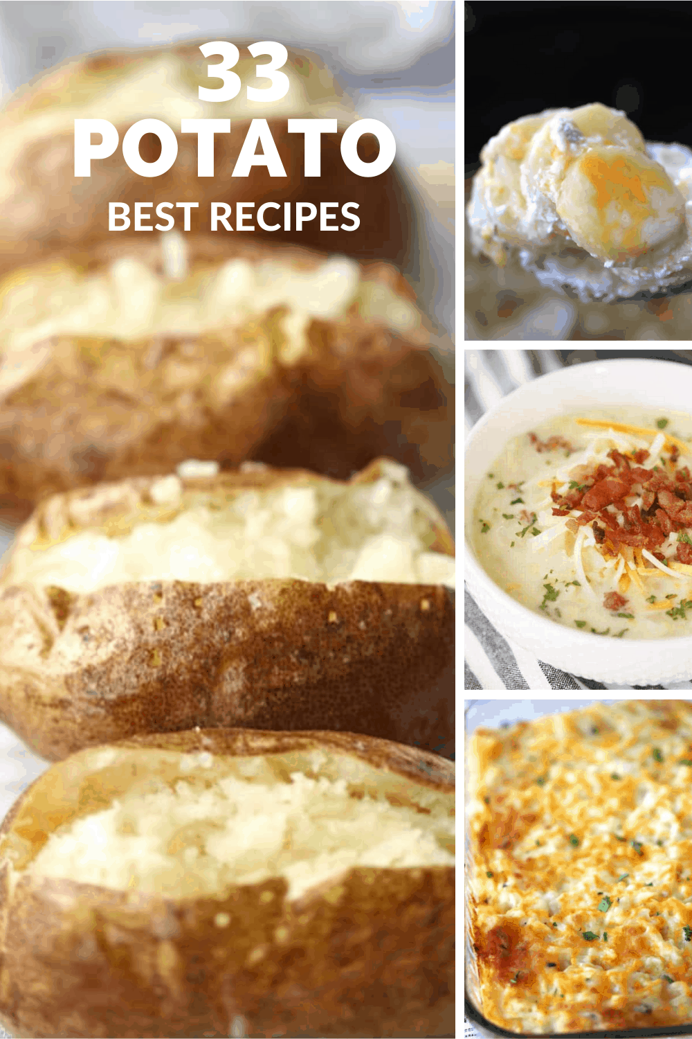 pinterest pin for the best potato reicipes