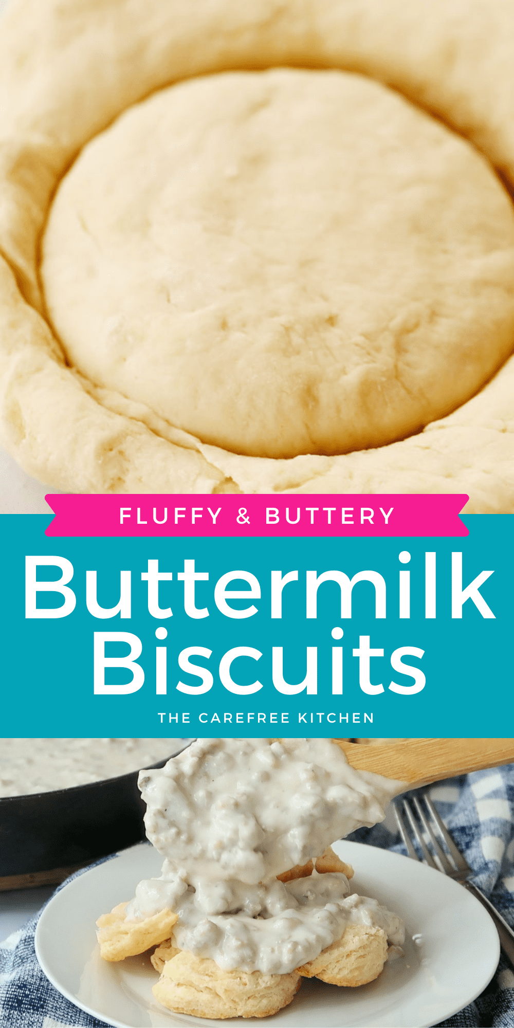 Homemade Flaky Biscuit Recipe Recipe - The Carefree Kitchen